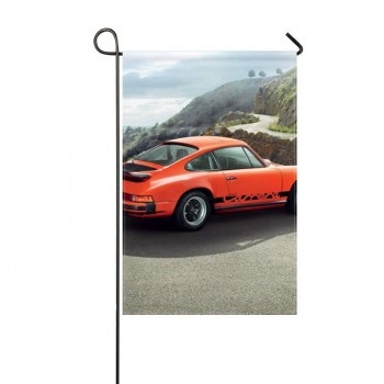 DongGan Garden Flag Porsche 911 Side View Mountains 12x18 Inches(Without Flagpole)