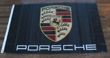 Details about New Black Porsche Flag Formula 1 One F1 Racing Sign Banner Auto Garage Car