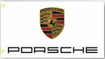 Manufacturers direct wholesale custon high quality Porsche Flag|