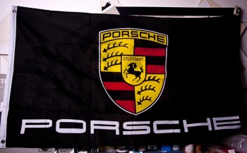 China factory direct custom high quality Porsche flag with any size